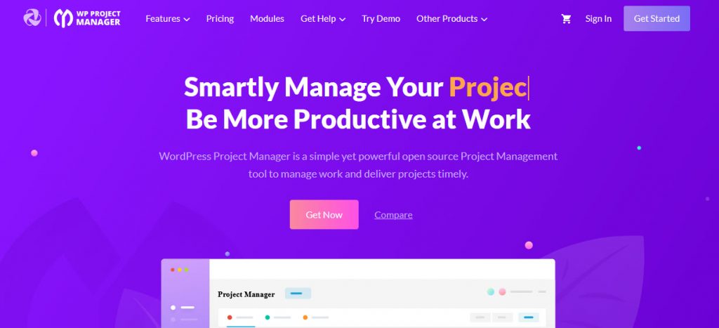 Best WordPress Project Management Plugins - WP Project Manager
