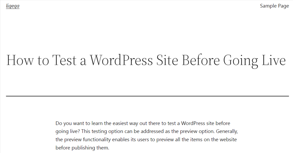 How to Test a WordPress Site Before Going Live - Preview Posts and Pages Using InstaWP Website Dashboard 