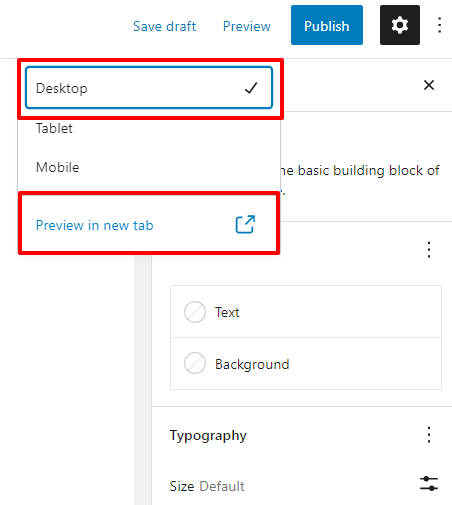 How to Test a WordPress Site Before Going Live - Preview in the new tab 
