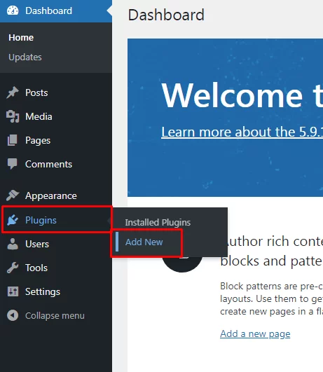 Installation of Projectopia Plugin