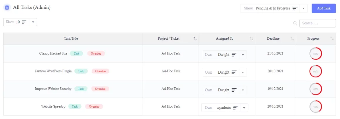 How can Project Management Process be Improved using Proectopia Plugin - Set priority for each task